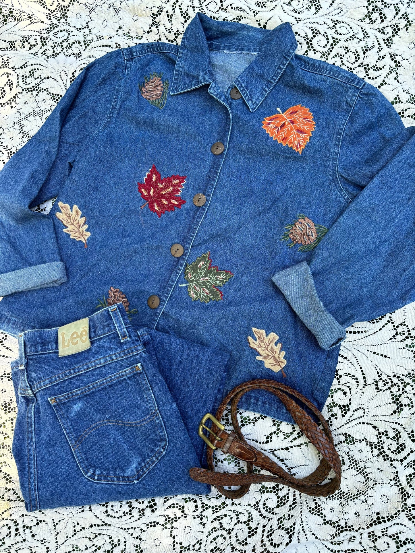 Vintage Lee Straight Leg Jeans - 33x31