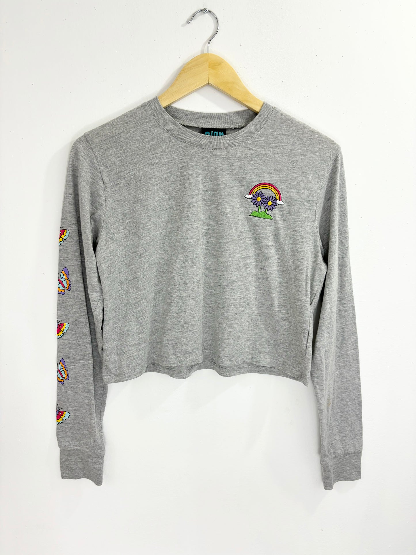 aLab long sleeve crop top - S/M