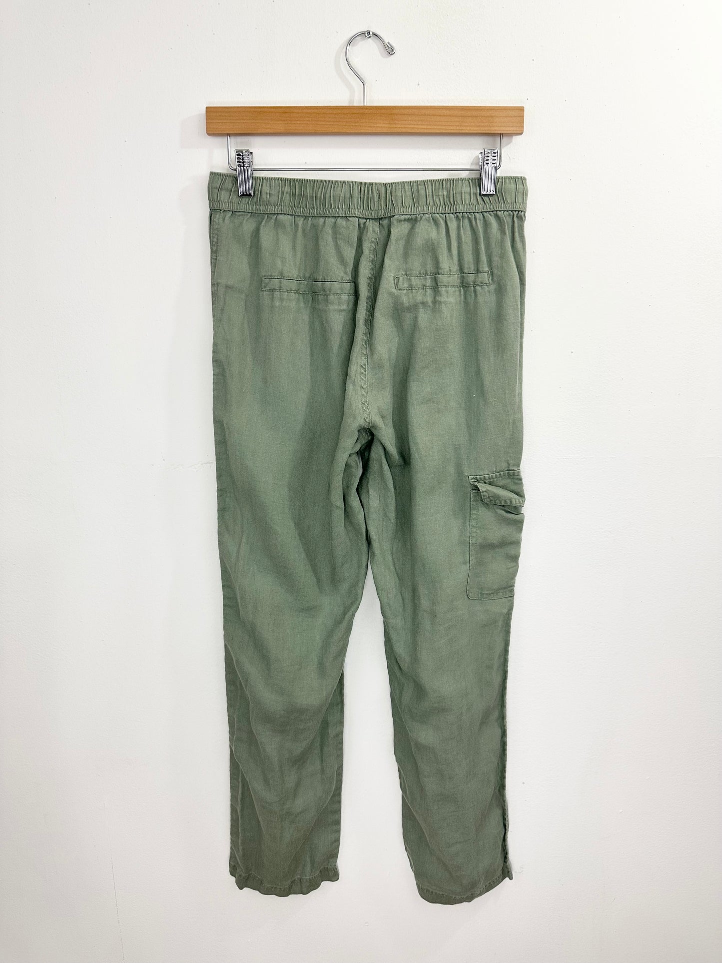 Rachel Zoe Linen Cargo Pants