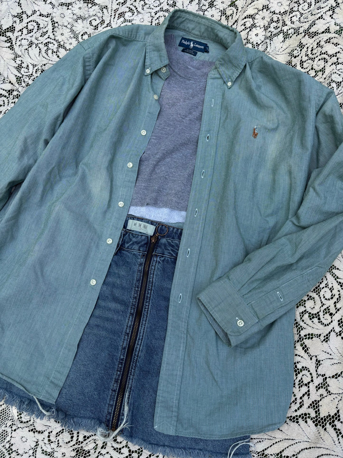 Vintage Crop Sweatshirt - S/M/L/XL