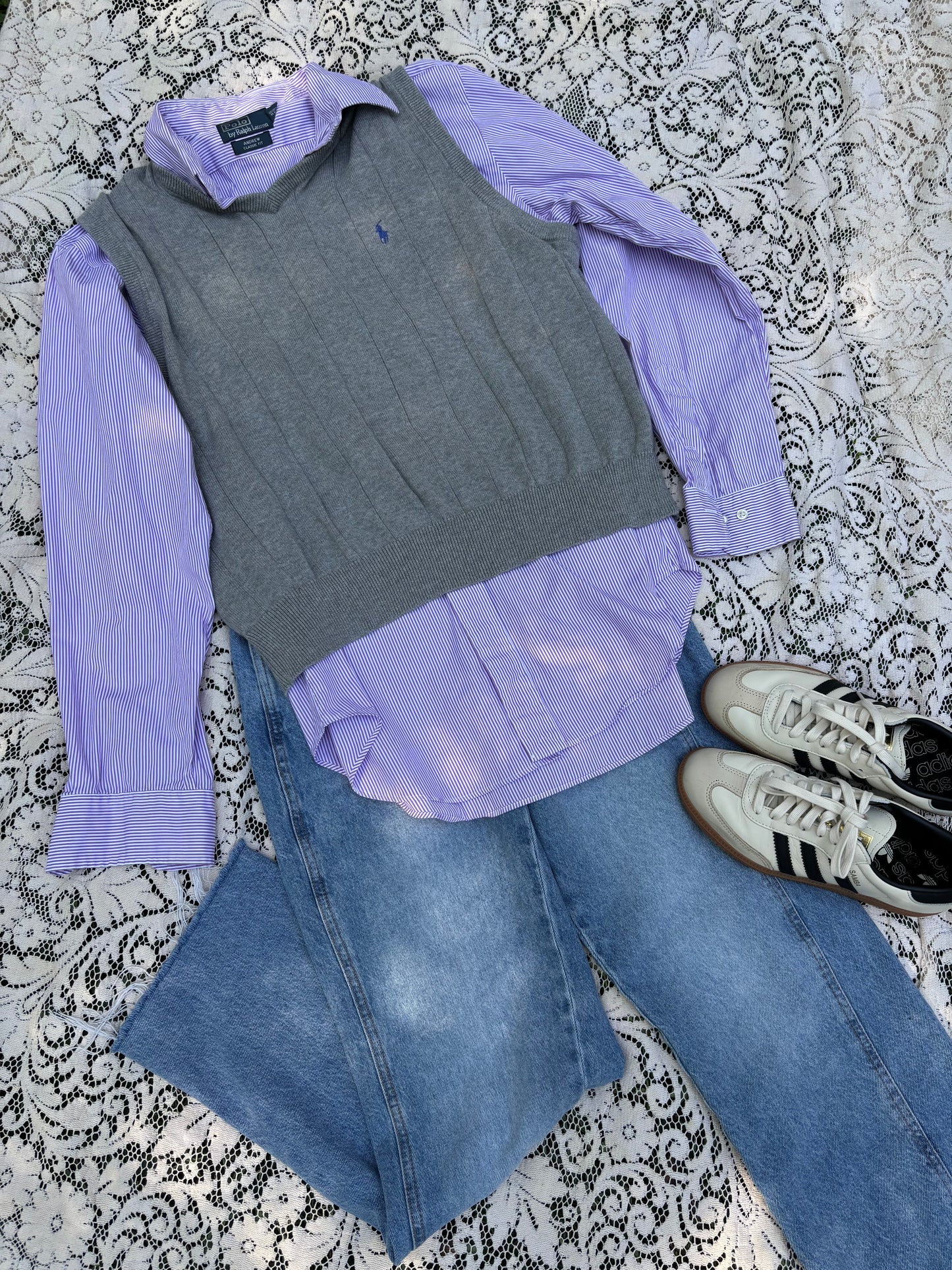 Vintage Polo Sweater Vest - S/M/L