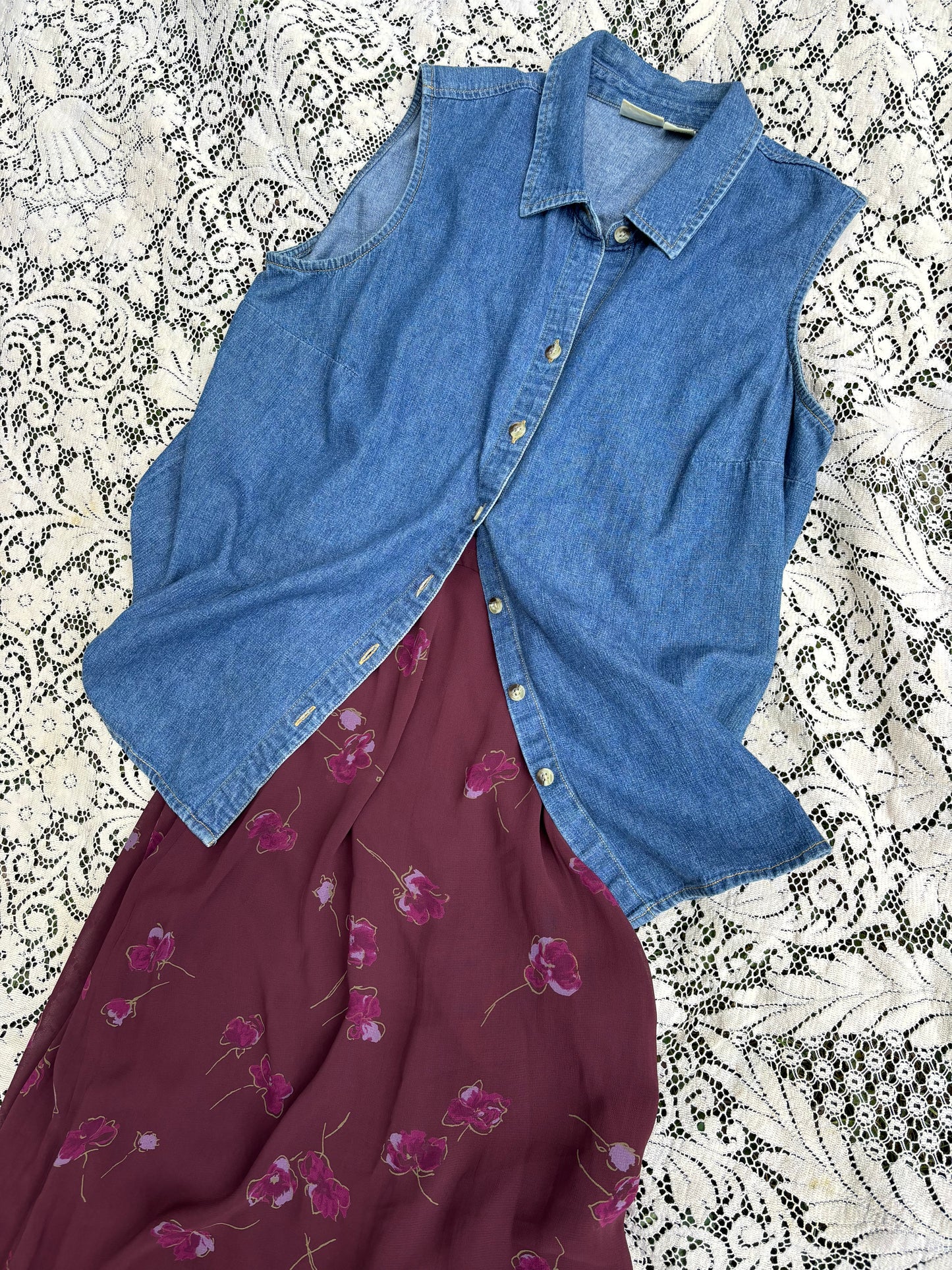 Eddie Bauer Floral Maxi Skirt