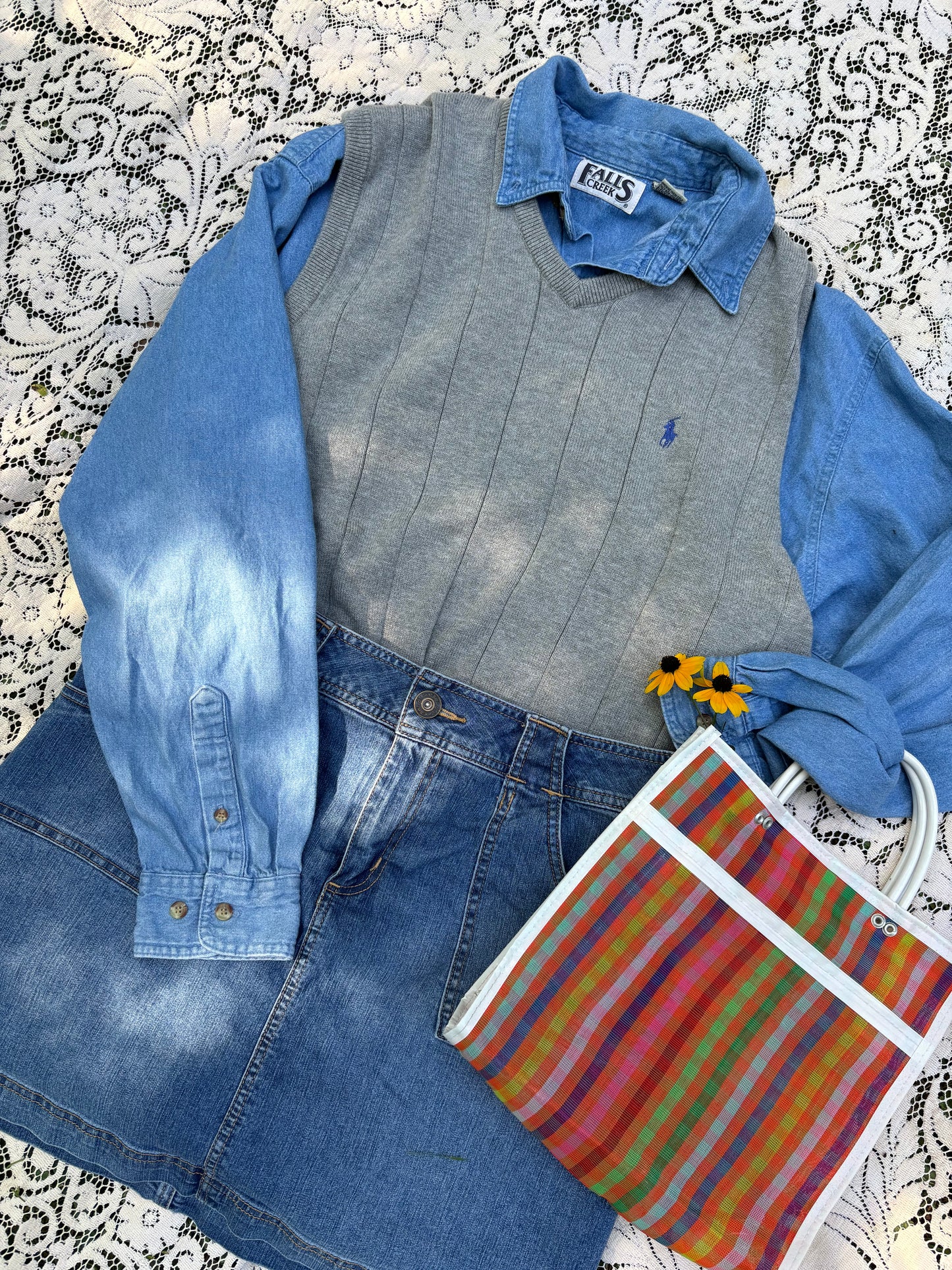 Vintage Polo Sweater Vest - S/M/L