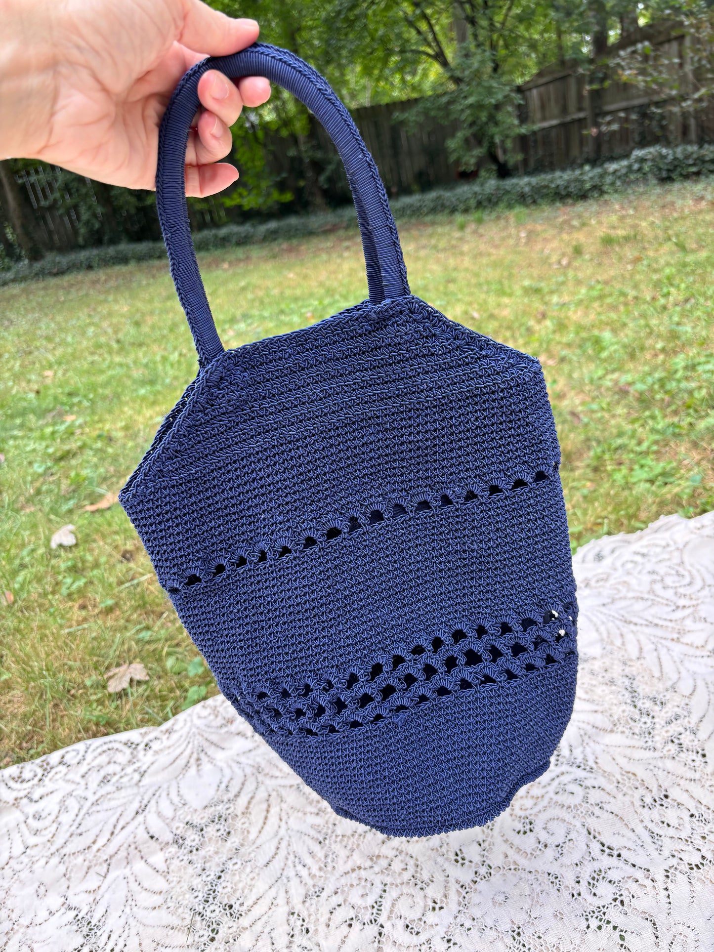 Vintage Woven Purse