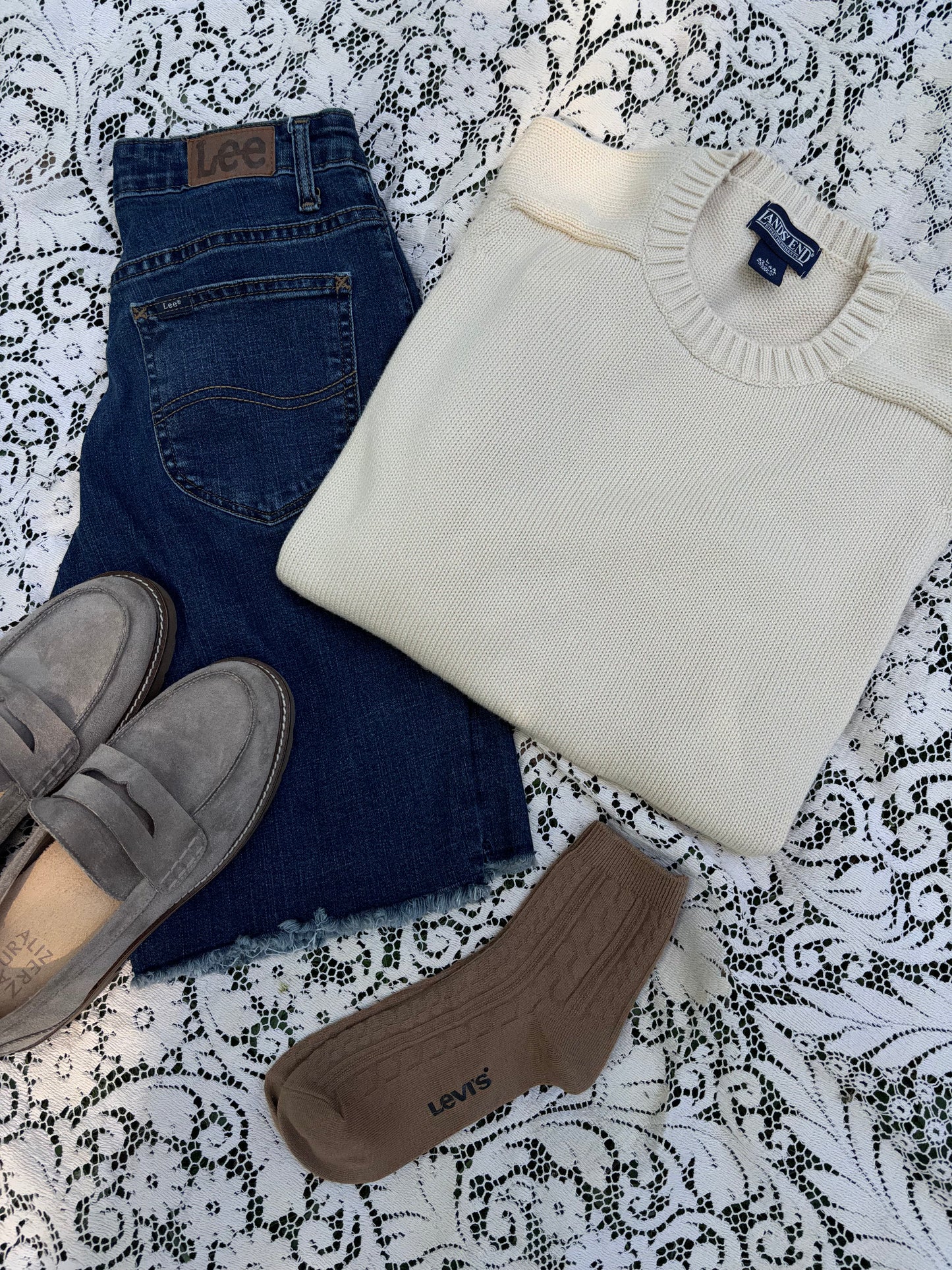 Lee Bermuda Cutoffs / Dad Jorts - 30