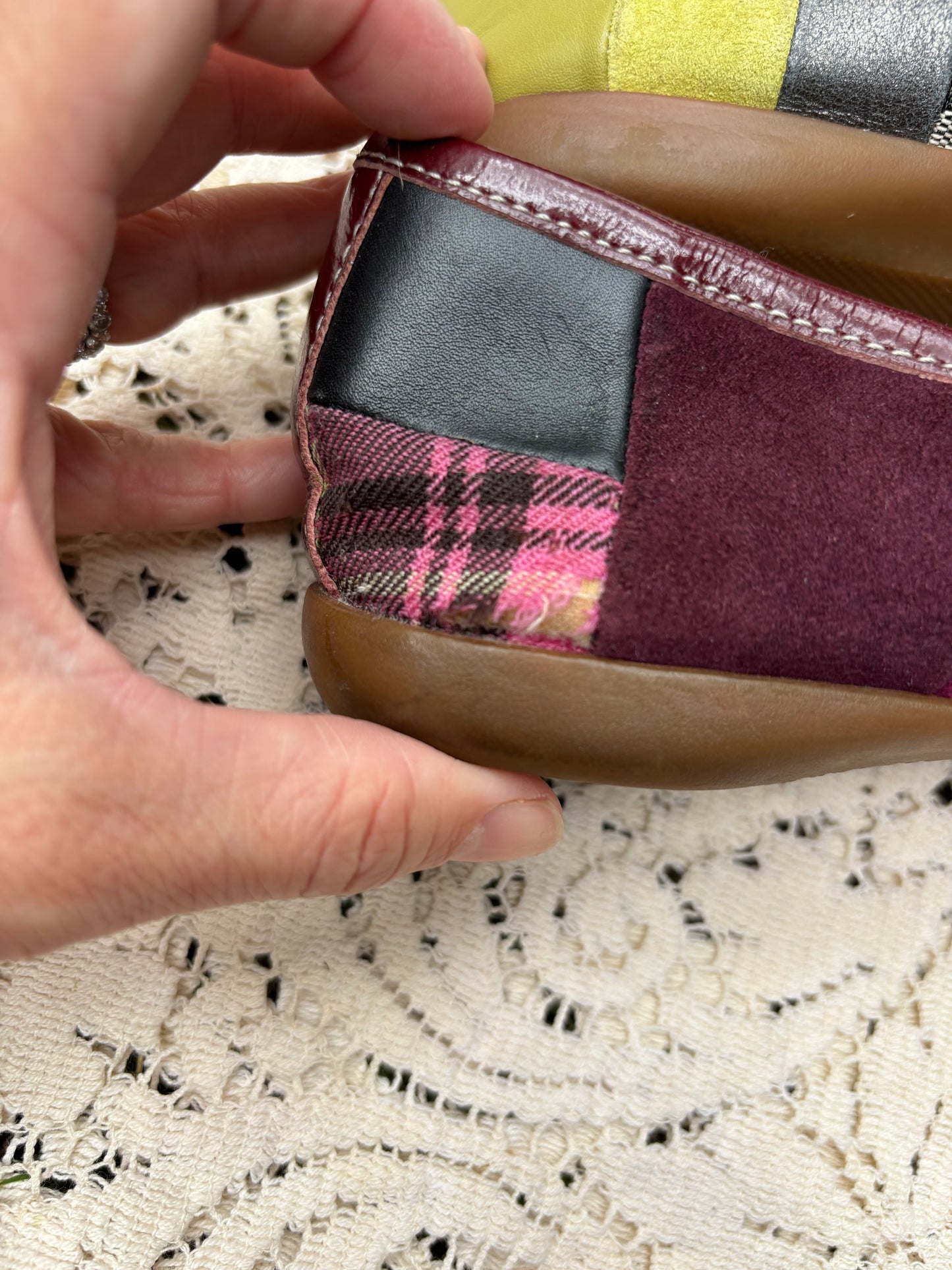 Coach Patchwork Ballet Flats - Size 8