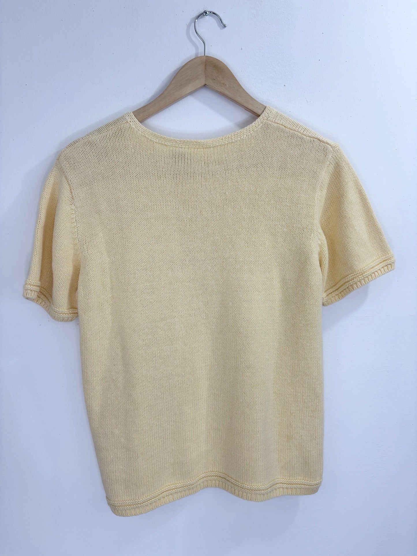 Vintage Cherokee Short Sleeve Sweater - L/XL