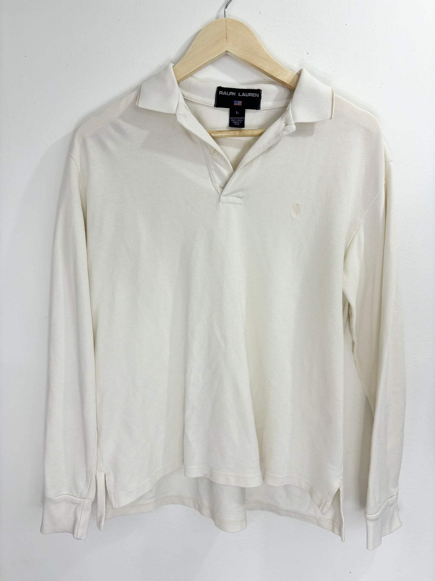 Vintage Ralph Lauren Polo Long Sleeve Shirt - S/M/L