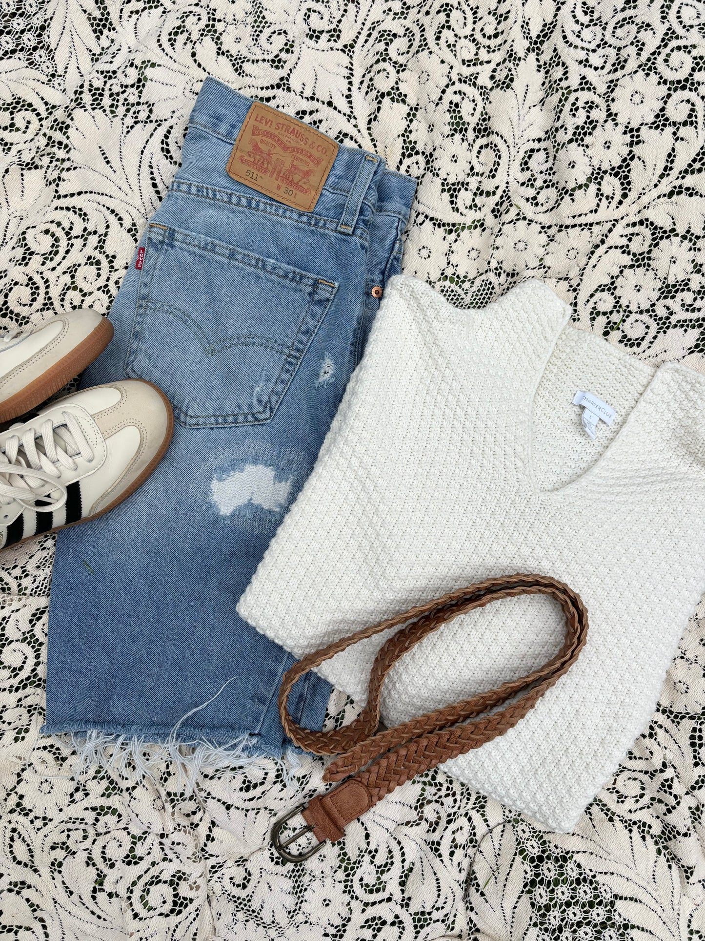 Levi's 511 Cutoff Jean Bermuda Shorts / Dad Jorts - 32
