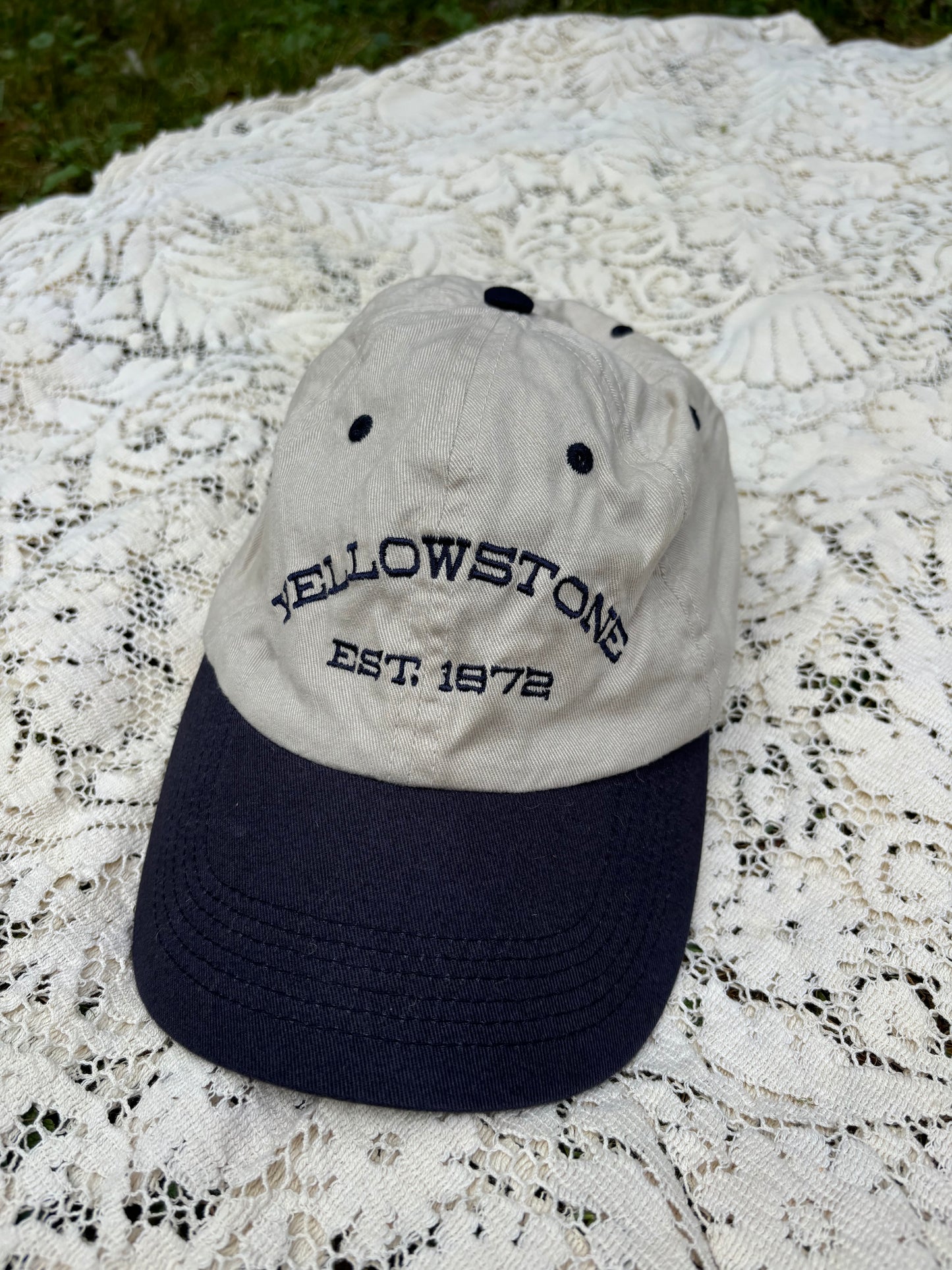 Vintage Yellowstone National Park Baseball Hat
