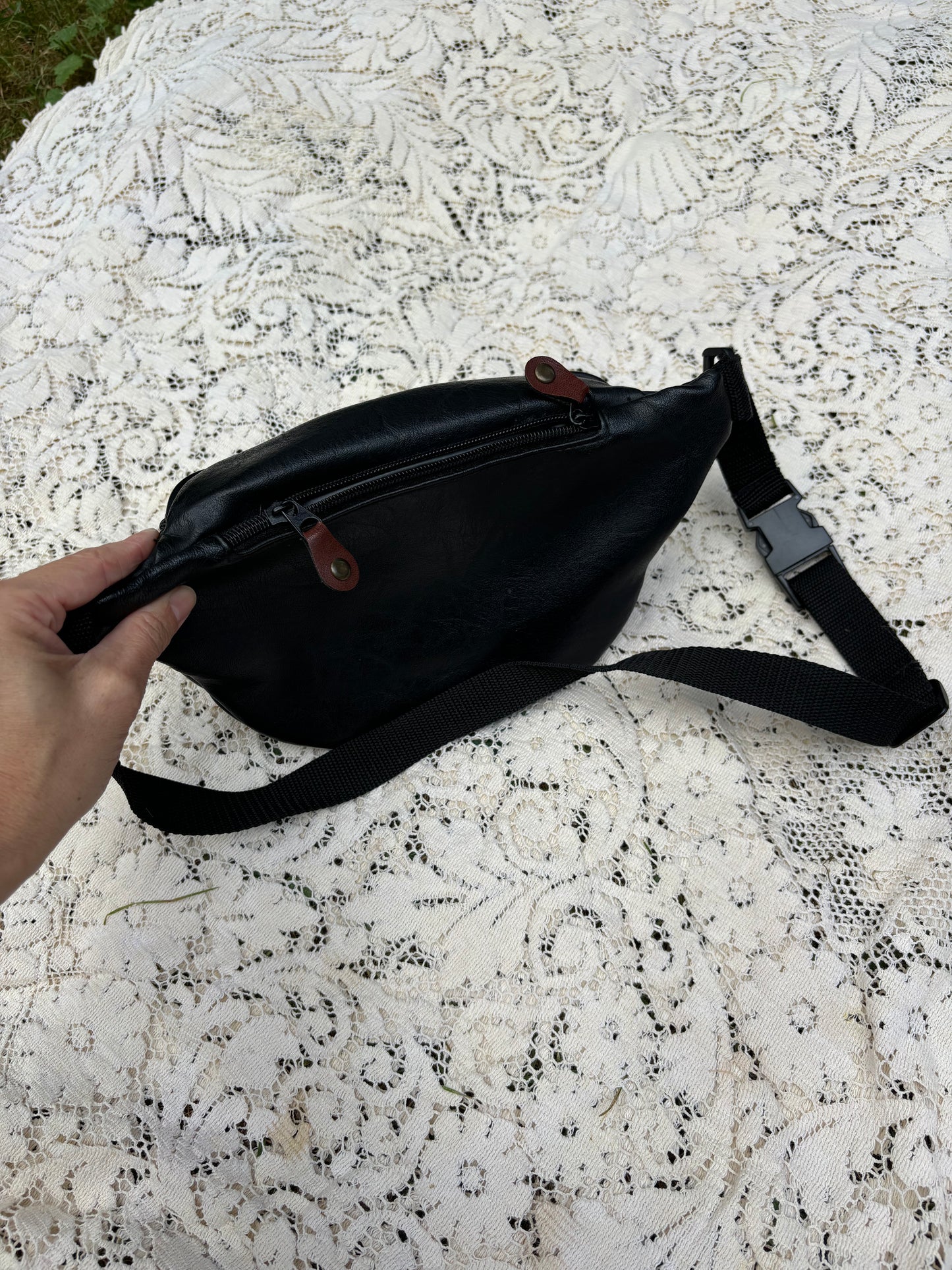 Vintage Faux Leather Fannypack