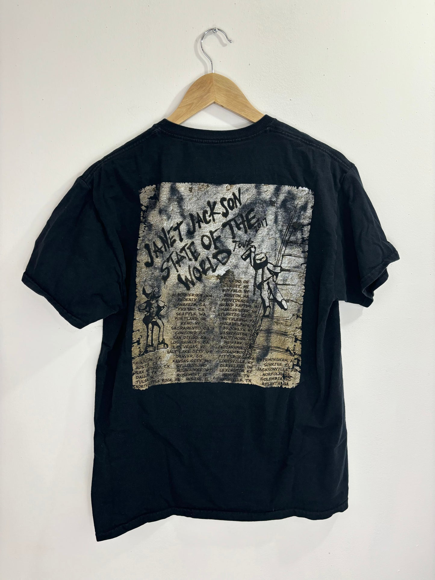 Janet Jackson State of the World 2017 Tour Tee - S/M