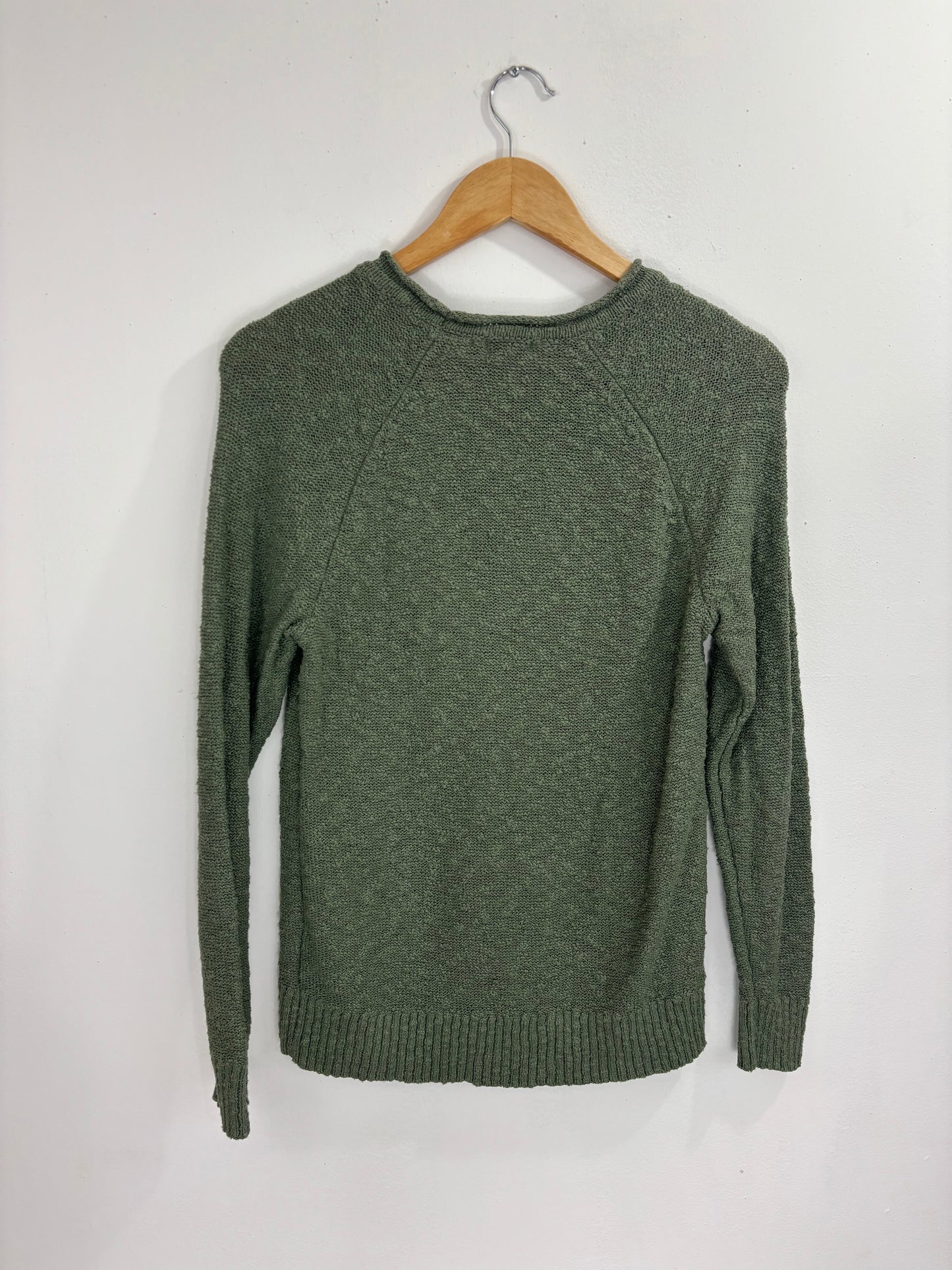 LL Bean Green Sweater - S