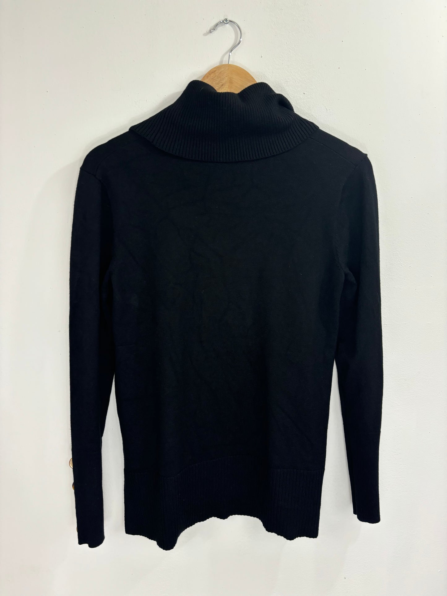 Black Turtleneck Sweater