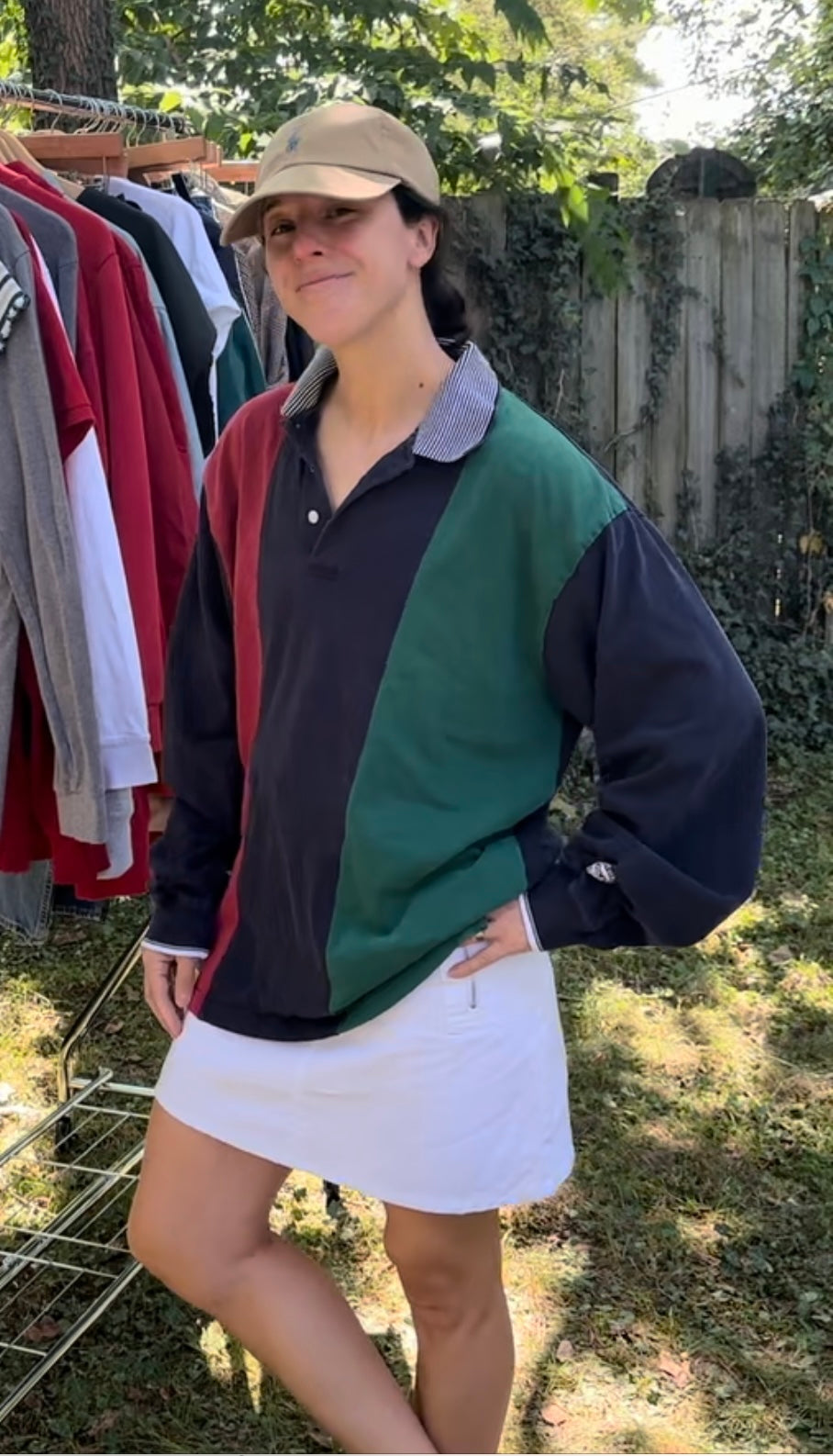 Vintage Rugby Style Shirt - S/M/L