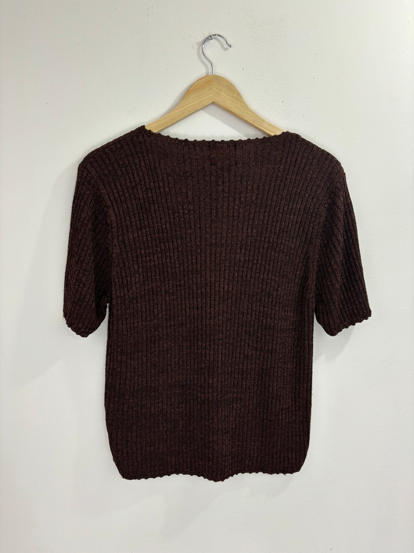 Vintage Short Sleeve Sweater