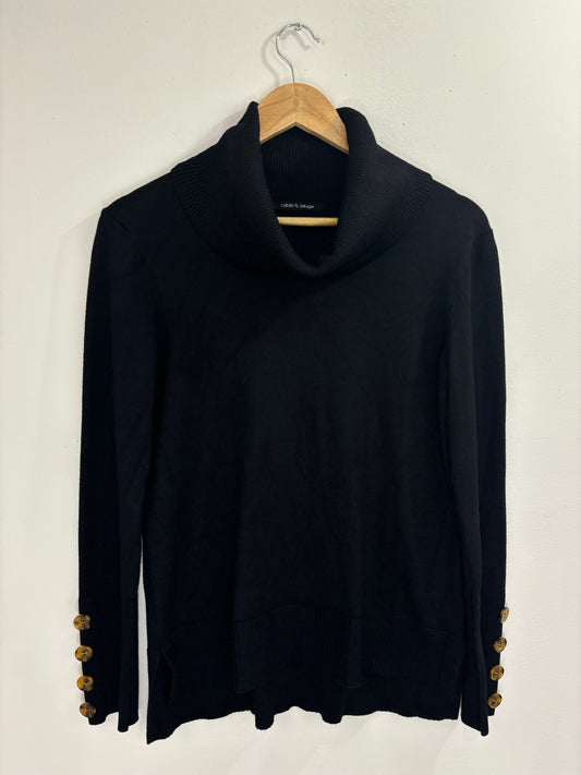 Black Turtleneck Sweater