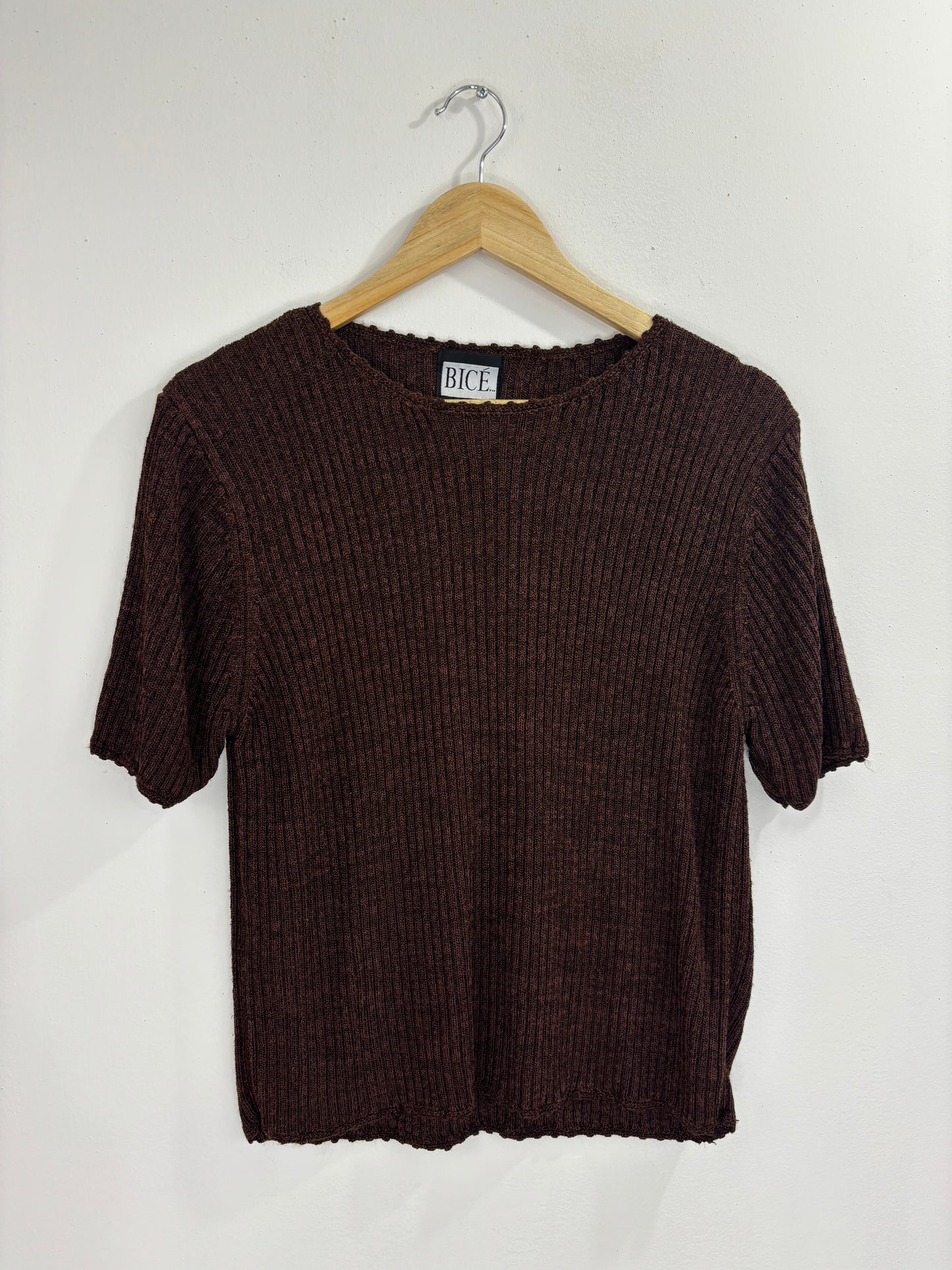 Vintage Short Sleeve Sweater