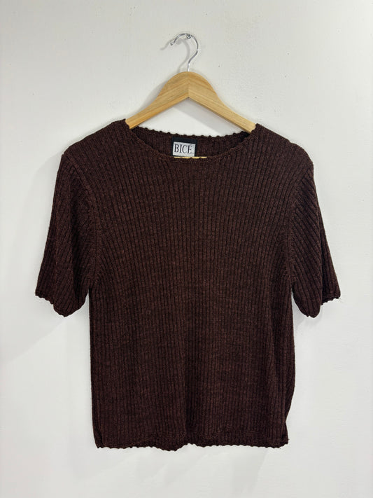 Vintage Short Sleeve Sweater