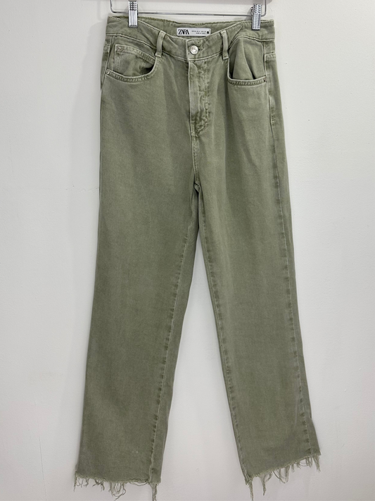 Zara Green Jeans - 27