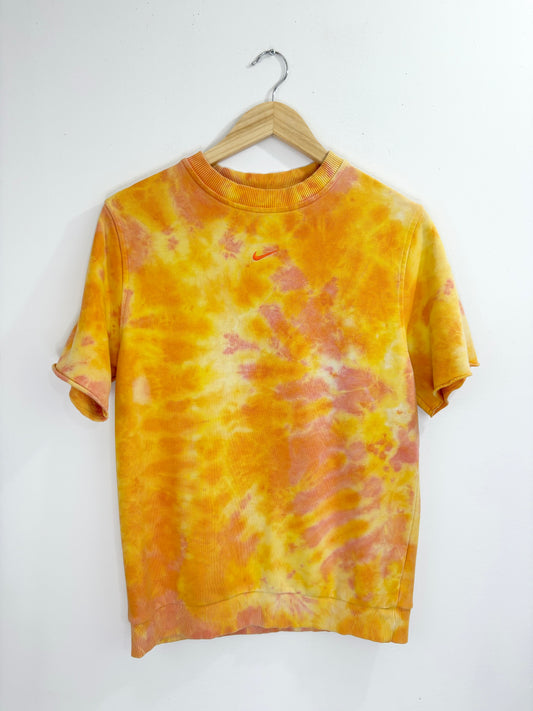 Nike Tie Dye Short Sleeve Sweatshirt - XS/S