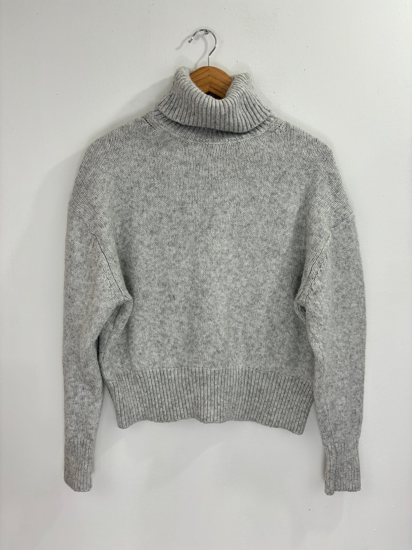 Zara Crop Turtleneck Sweater