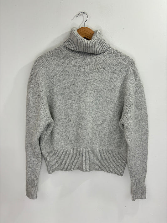 Zara Crop Turtleneck Sweater