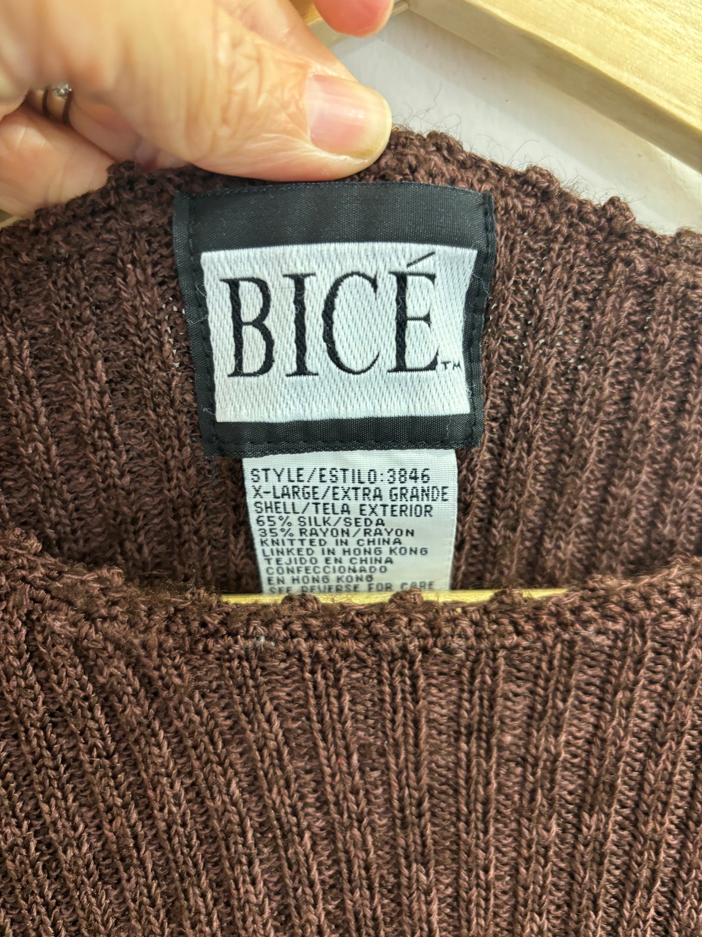 Vintage Short Sleeve Sweater