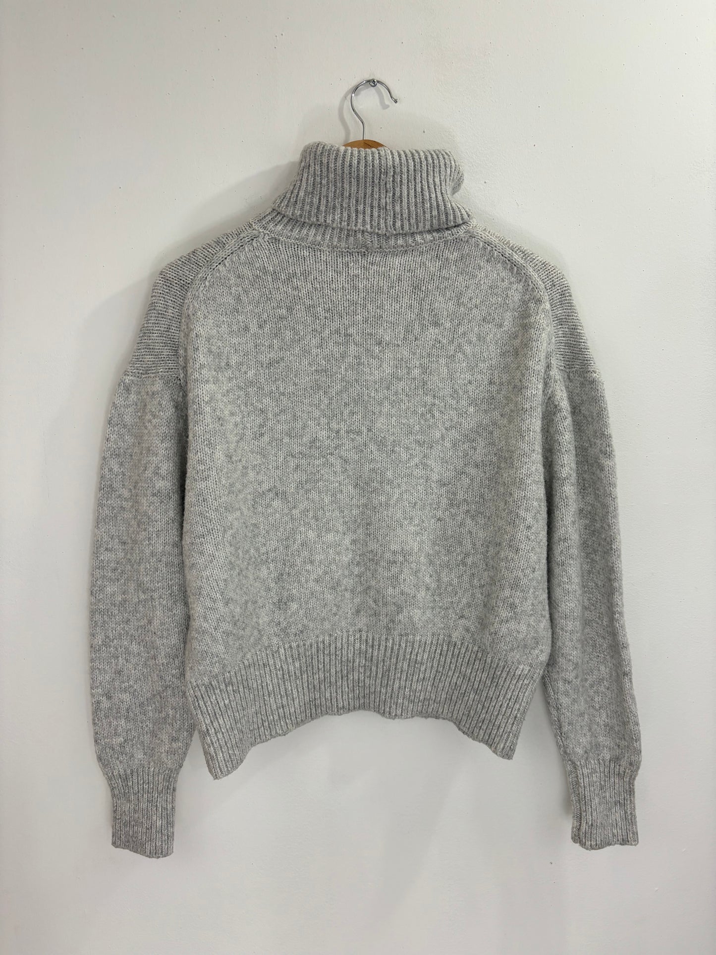 Zara Crop Turtleneck Sweater