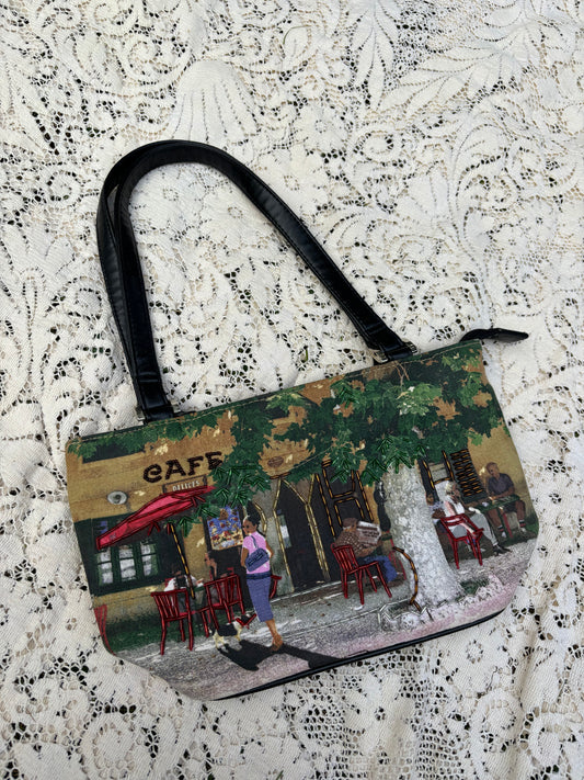 Beaded Cafe Purse