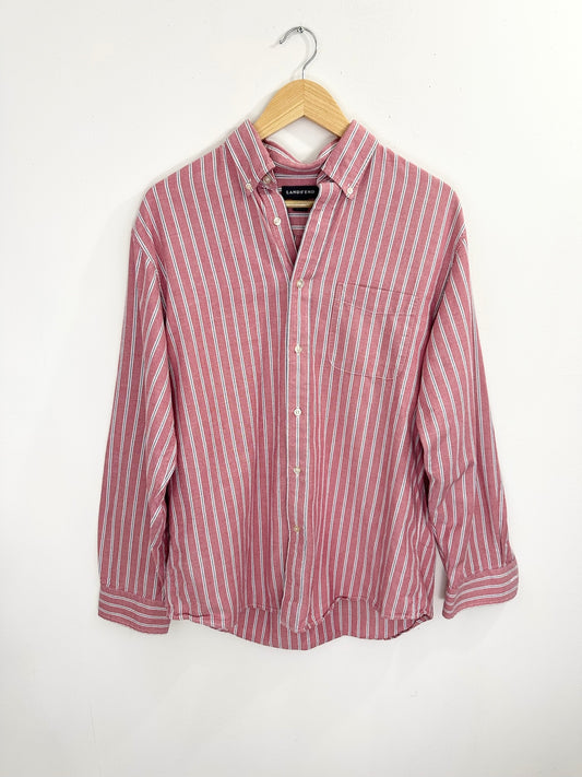 Vintage Land's End Button Down - M