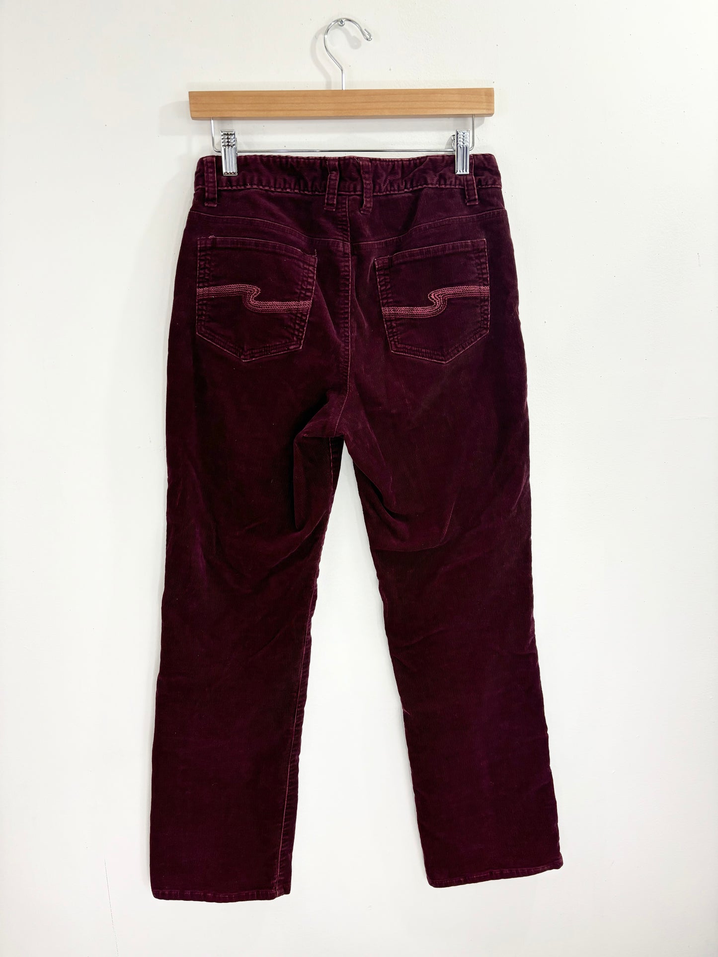 Burgundy Corduroy Pants