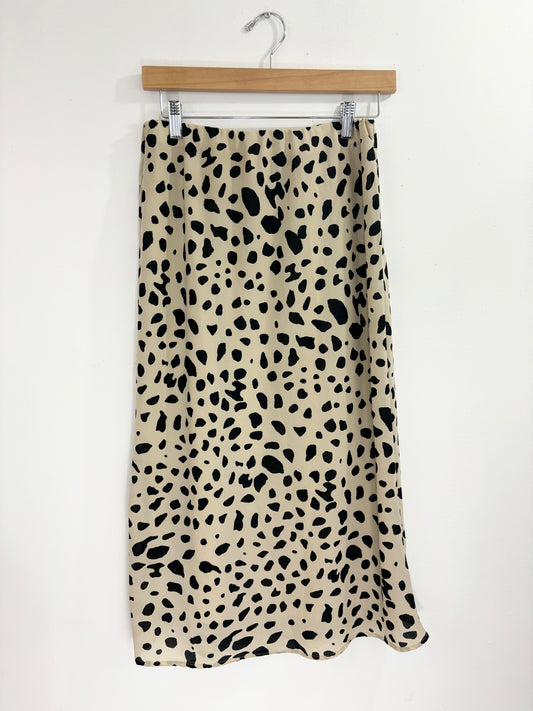 Leopard Print Maxi Skirt