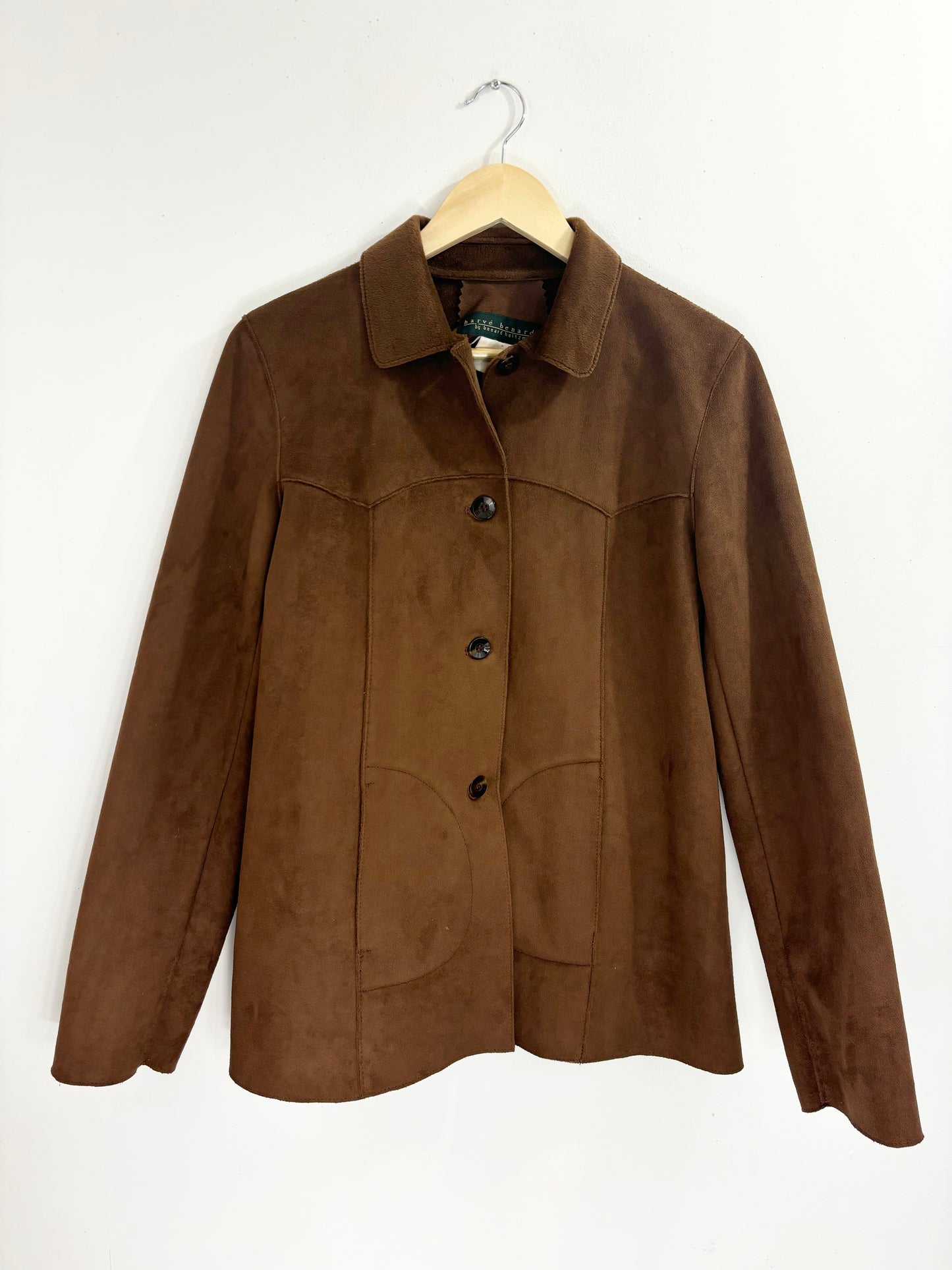 Vintage Harve Benard Faux Suede Jacket