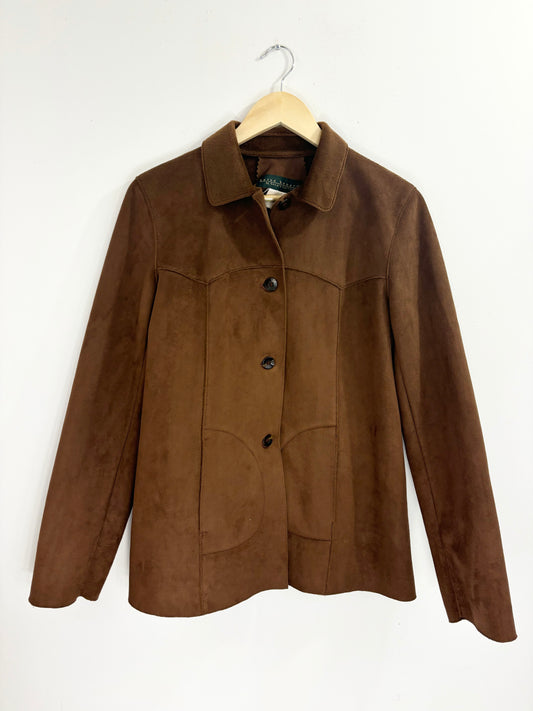 Vintage Harve Benard Faux Suede Jacket