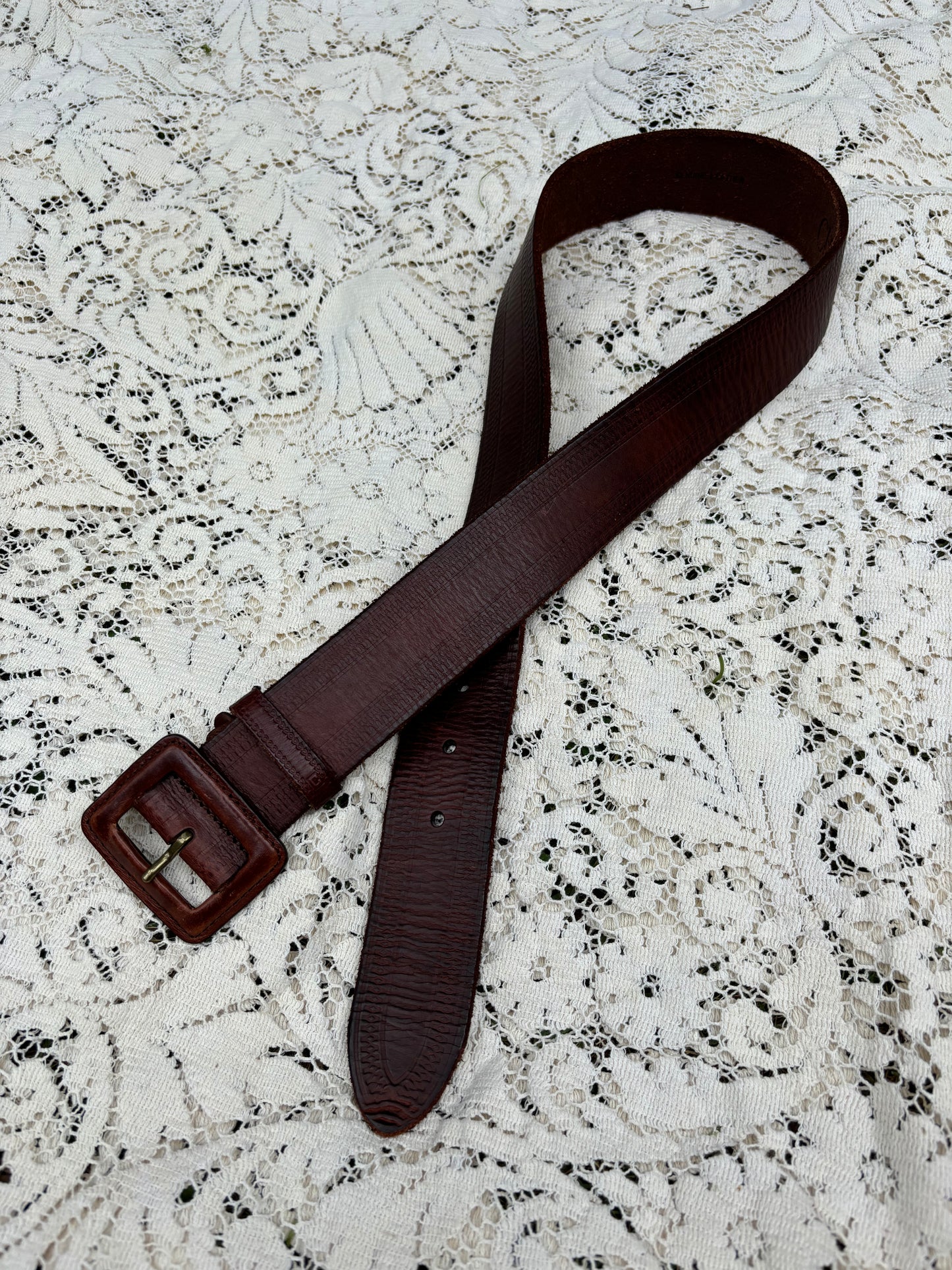 Chaps Leather Belt