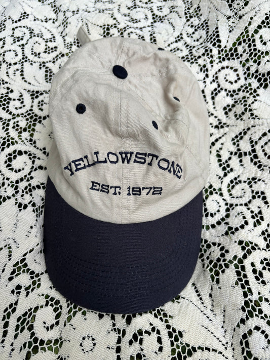 Vintage Yellowstone National Park Baseball Hat