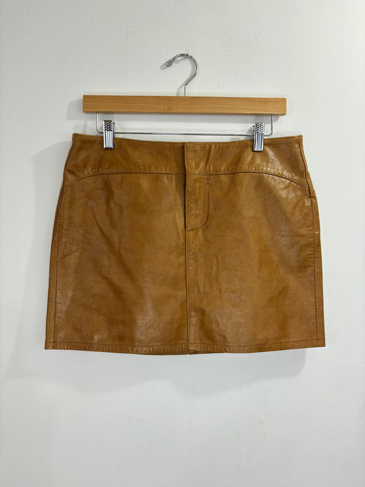 Vintage Gap Leather Skirt