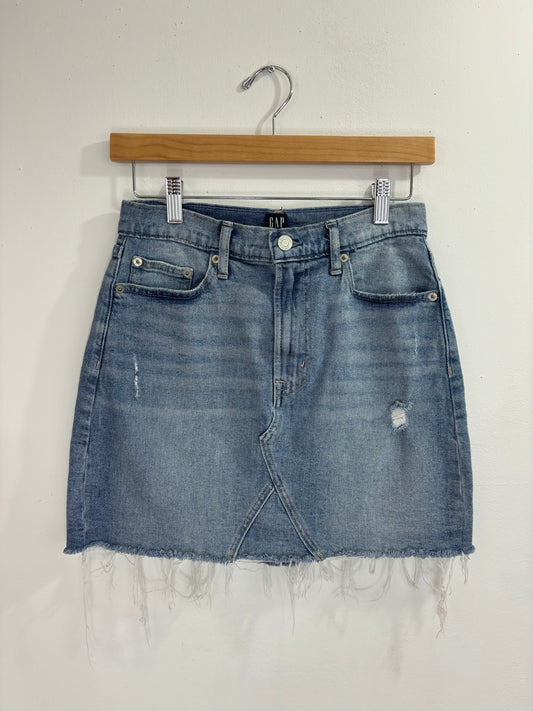 Gap Jean Mini Skirt - 26