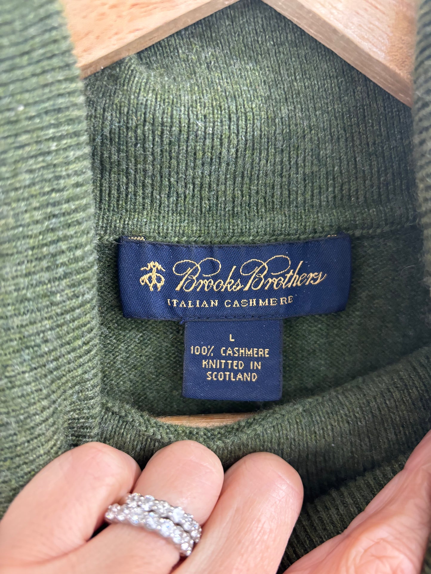 Brookes Brothers Cashmere Turtleneck