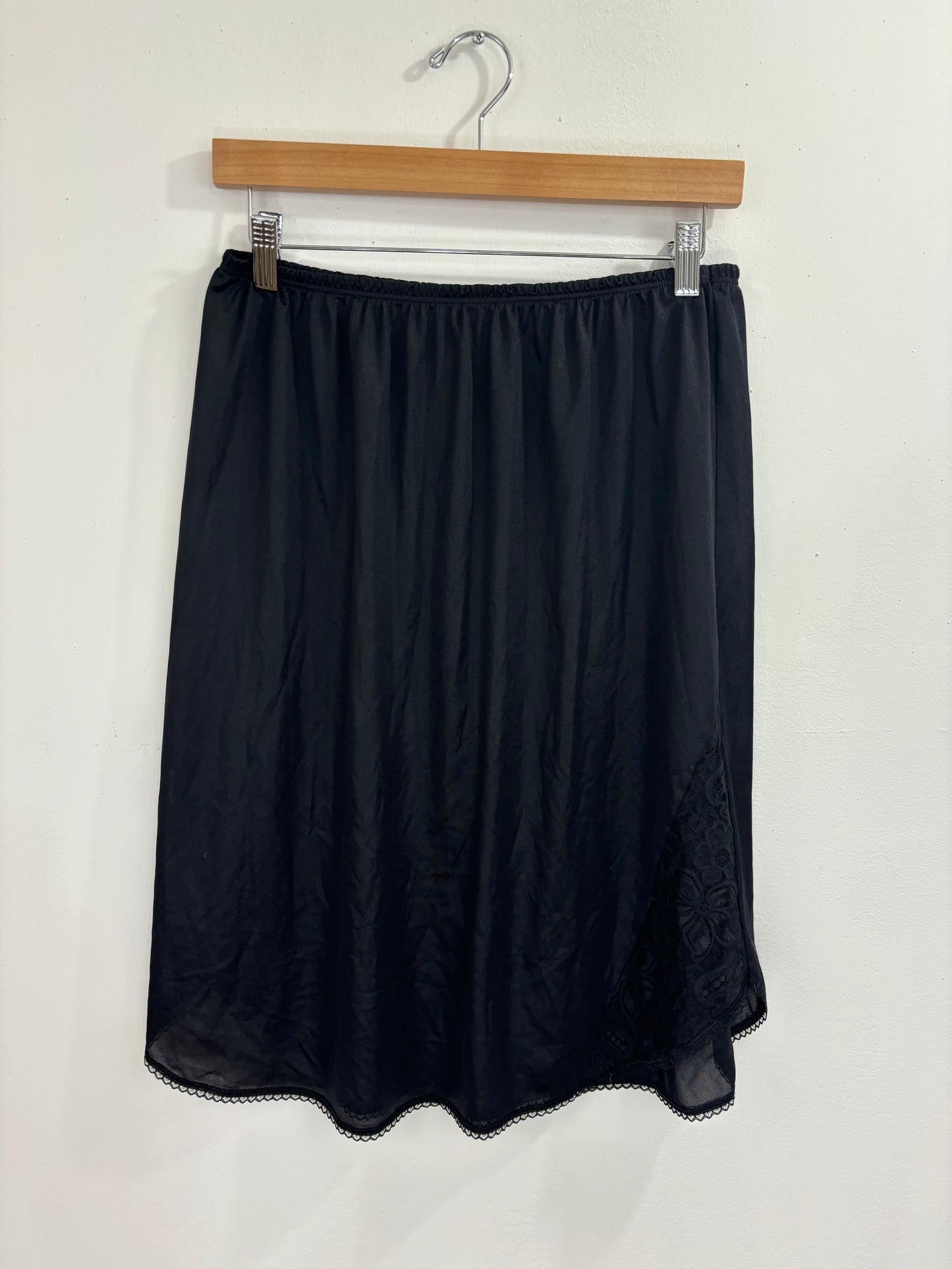 Black Slip Skirt