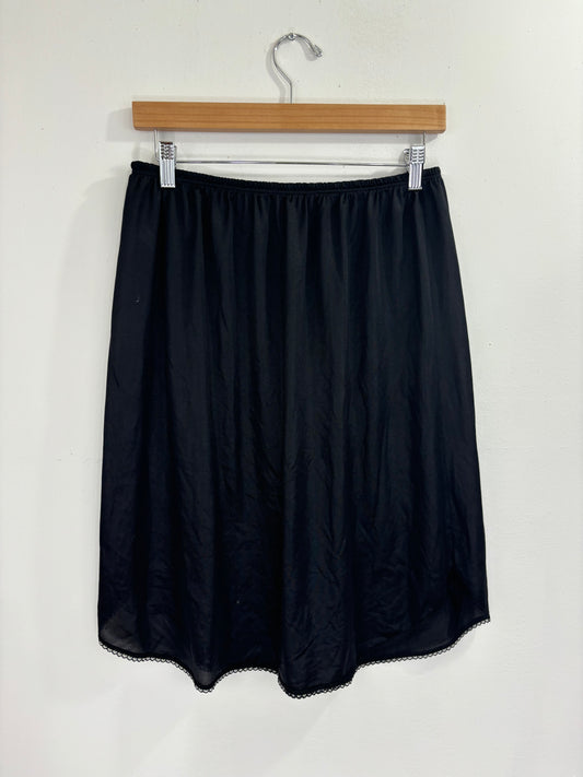 Black Slip Skirt